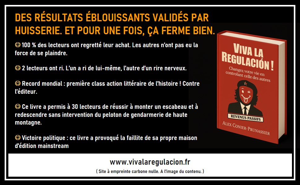 Affiche régulationnaire